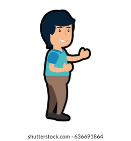 man cartoon icon