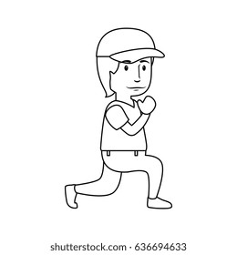 man cartoon icon
