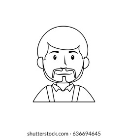man cartoon icon