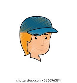 man cartoon icon