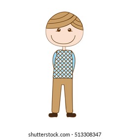 man cartoon icon image