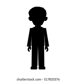 man cartoon icon image 