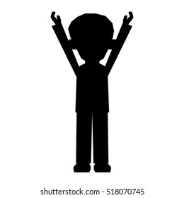 man cartoon icon image 