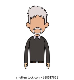 man cartoon icon image 