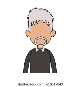 man cartoon icon image 