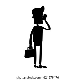 man cartoon icon image 