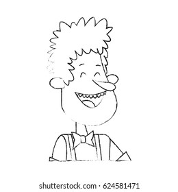 man cartoon icon image 