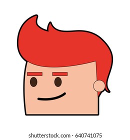man cartoon icon image 