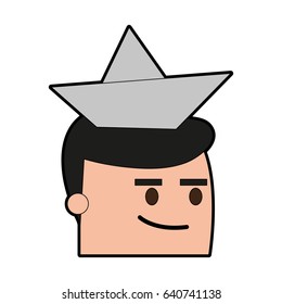 man cartoon icon image 