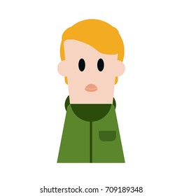 man cartoon icon image 