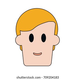 man cartoon icon image 