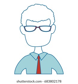 Man cartoon profile