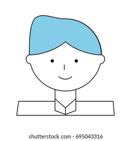 Man cartoon profile