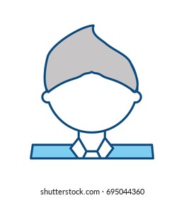 Man cartoon profile