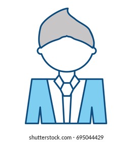Man cartoon profile
