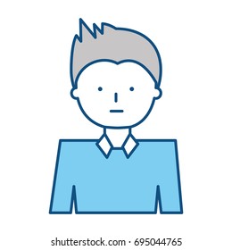 Man cartoon profile