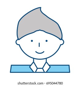 Man cartoon profile