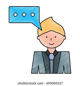 Man cartoon profile