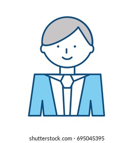 Man cartoon profile