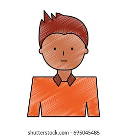 Man cartoon profile