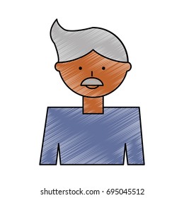 Man cartoon profile