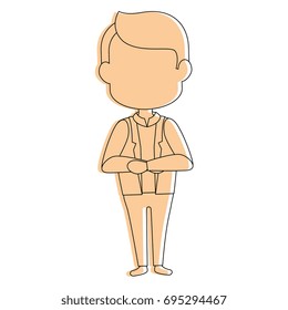 Man cartoon profile