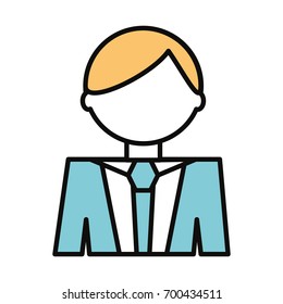 Man cartoon profile