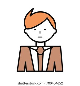 Man cartoon profile