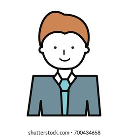 Man cartoon profile