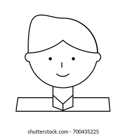 Man cartoon profile