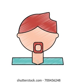 Man cartoon profile
