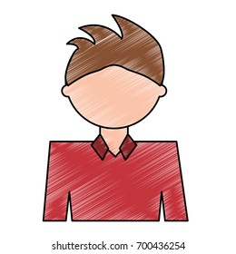 Man cartoon profile