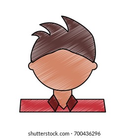 Man cartoon profile