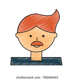 Man cartoon profile