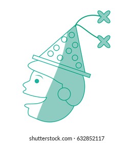 Man celebrating cartoon