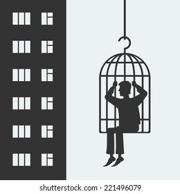 Man in the cell Symbol