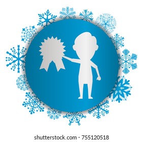 man champion christmas icon