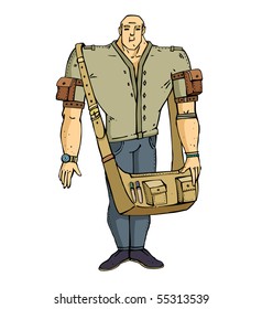 man character