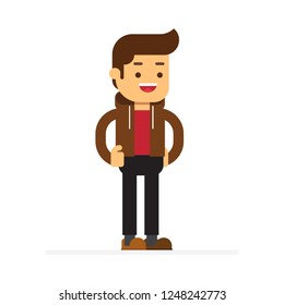 Man character avatar icon
