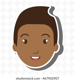 man character boy icon vector illustration graphic