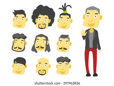 man character design