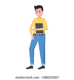 man character employee