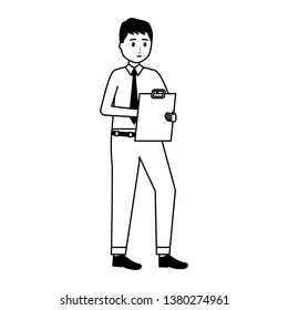 man character employee