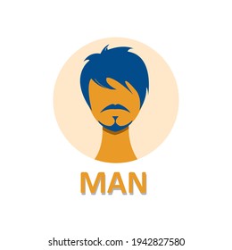 Icono de avatar Ilustración Icono de vector de imágenes
