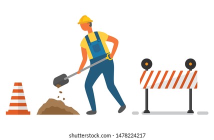 22,973 Road worker icon Images, Stock Photos & Vectors | Shutterstock