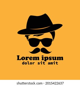 man character illustration design vector