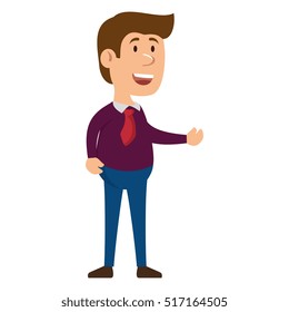 man character isolated icon