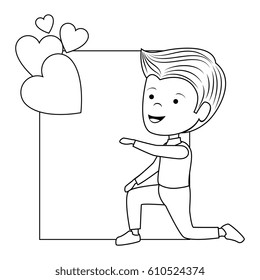 man character romantic 