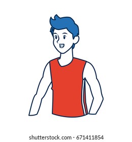 man character sport fitness athletic