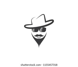 Man character symbol illustration